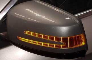 Thumbnail 2: 11-13 MERCEDES E350 E550 (W207) COUPE CONVERTIBLE - LEFT DOOR MIRROR (SILVER)