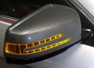 Thumbnail 2: 11-13 MERCEDES E350 E550 (W207) COUPE CONVERTIBLE - RIGHT DOOR MIRROR (SILVER)