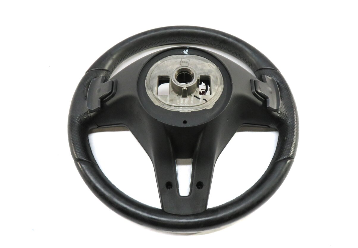 Thumbnail 4: 12-13 MERCEDES C E CLS CLASS (W204 W207 W219) 3-SPOKE STEERING WHEEL w/ PADDLES