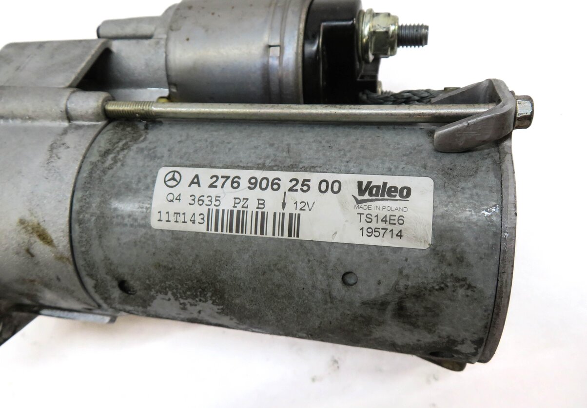 Thumbnail 5: 12-19 MERCEDES C350 E350 GLE350 GLE400 ML350 R350 SLK350 3.5L M276 STARTER MOTOR