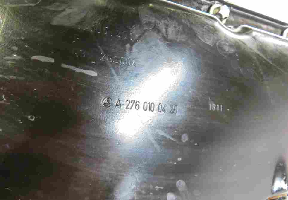Thumbnail 7: 12-20 MERCEDES C E GLK CLS W204 W207 W212 3.5L M276 UPPER & LOWER ENGINE OIL PAN