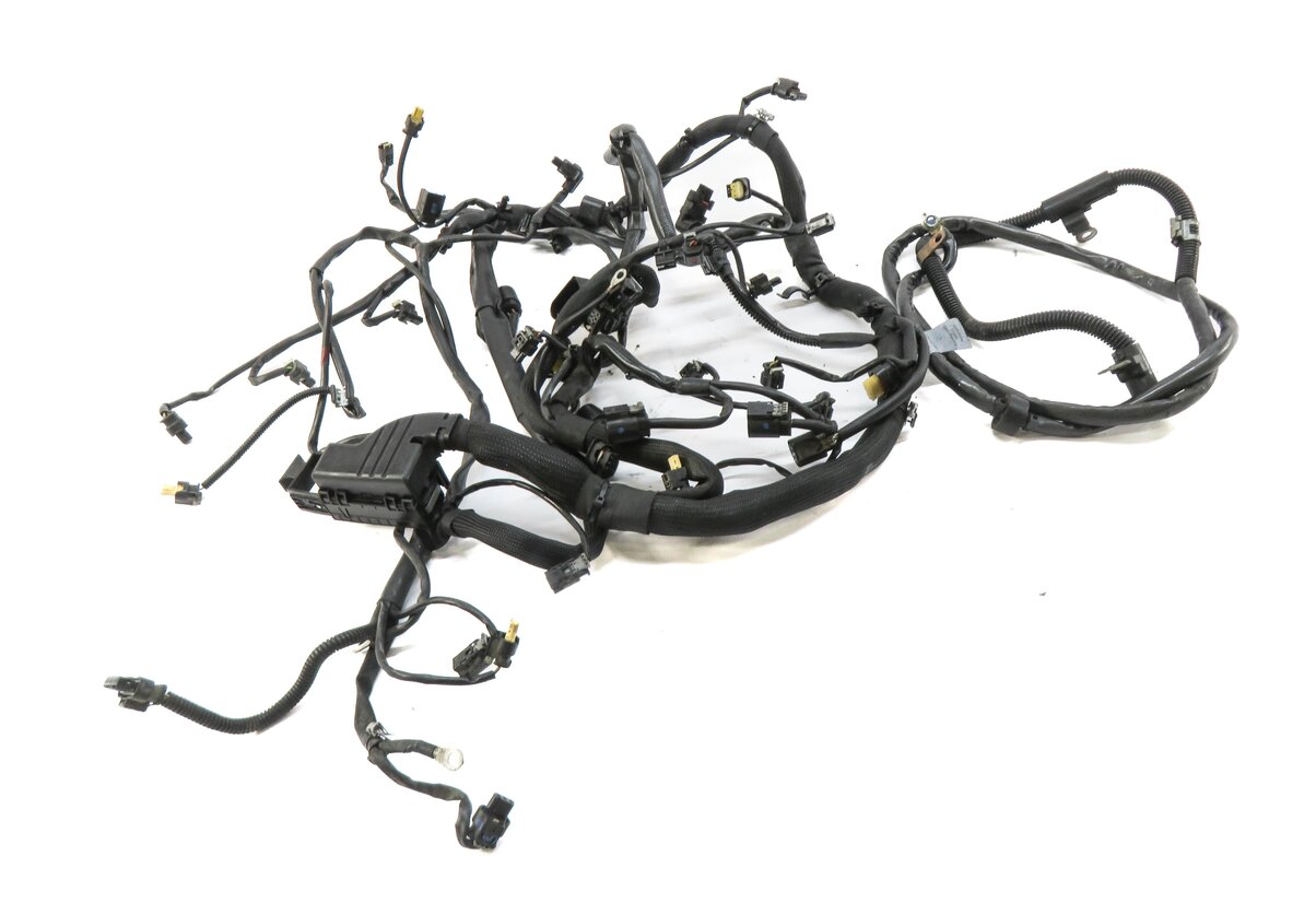 2012 MERCEDES E CLASS COUPE (W207) 3.5L M276 RWD ENGINE WIRING WIRE HARNESS