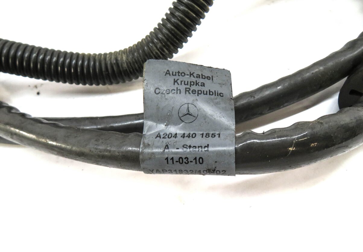Thumbnail 3: 2012 MERCEDES E CLASS COUPE (W207) 3.5L M276 RWD ENGINE WIRING WIRE HARNESS