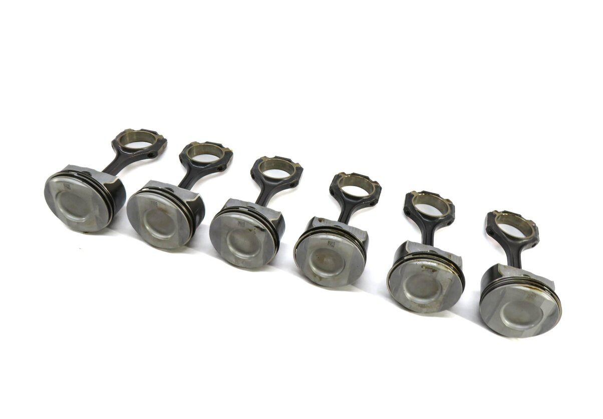 12-18 MERCEDES C300 C350 E350 GLE350 GLK350 ML350 SLK350 SLK350 3.5L PISTON SET6