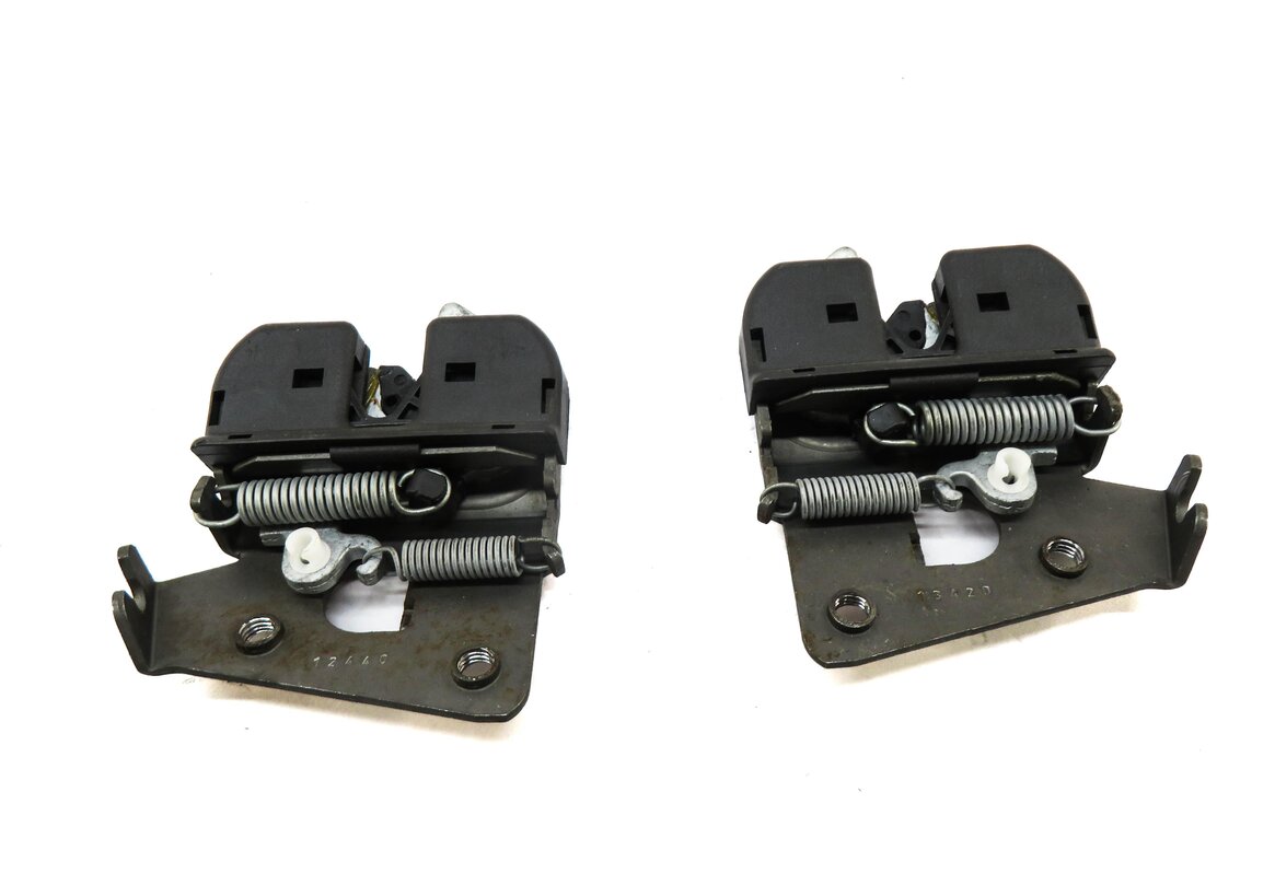 Thumbnail 4: 2011 BMW 535iGT (F07) LEFT & RIGHT REAR FOLDING SEAT LOCK LATCH SET-2