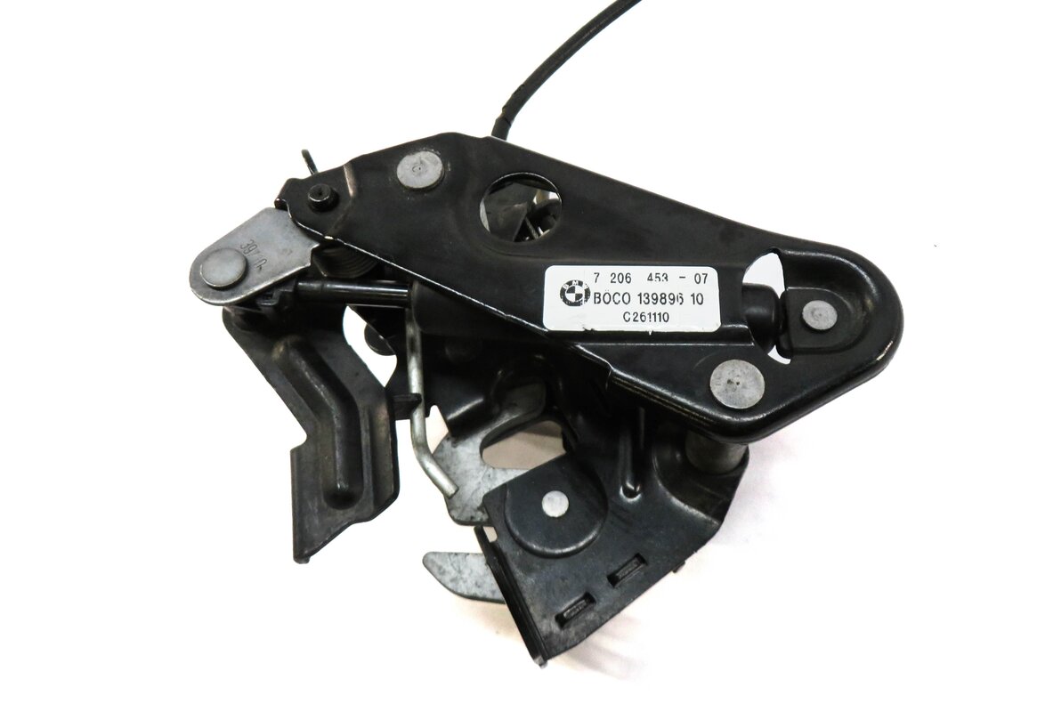 Thumbnail 6: 2011 BMW 535iGT (F07) FRONT LEFT & RIGHT LOWER HOOD LOCK LATCH SET w/ CABLE