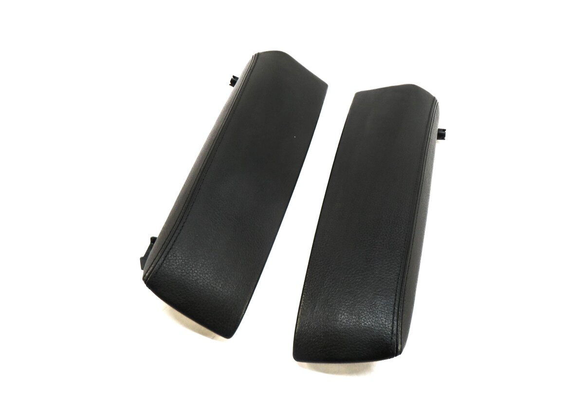 2010-2017 BMW 535iGT 550iGT (F07) FRONT CENTER CONSOLE ARMREST LID SET-2 (BLACK)