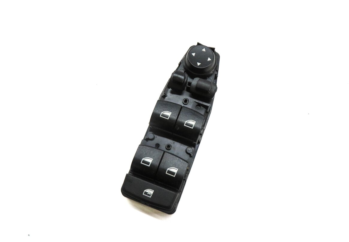 2010-2019 BMW 5 / 6 / GT / X3 (F07 F10 F12 F25) LEFT DRIVER P-FOLD WINDOW SWITCH