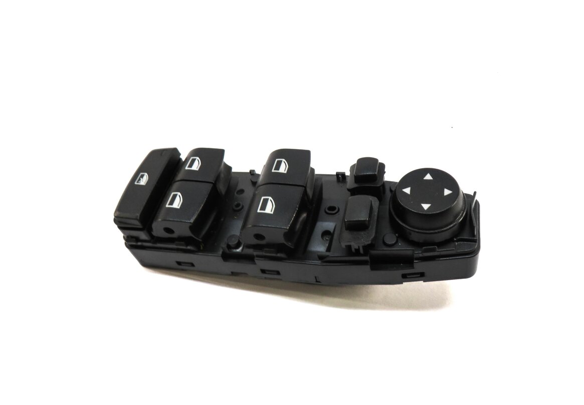 Thumbnail 3: 2010-2019 BMW 5 / 6 / GT / X3 (F07 F10 F12 F25) LEFT DRIVER P-FOLD WINDOW SWITCH