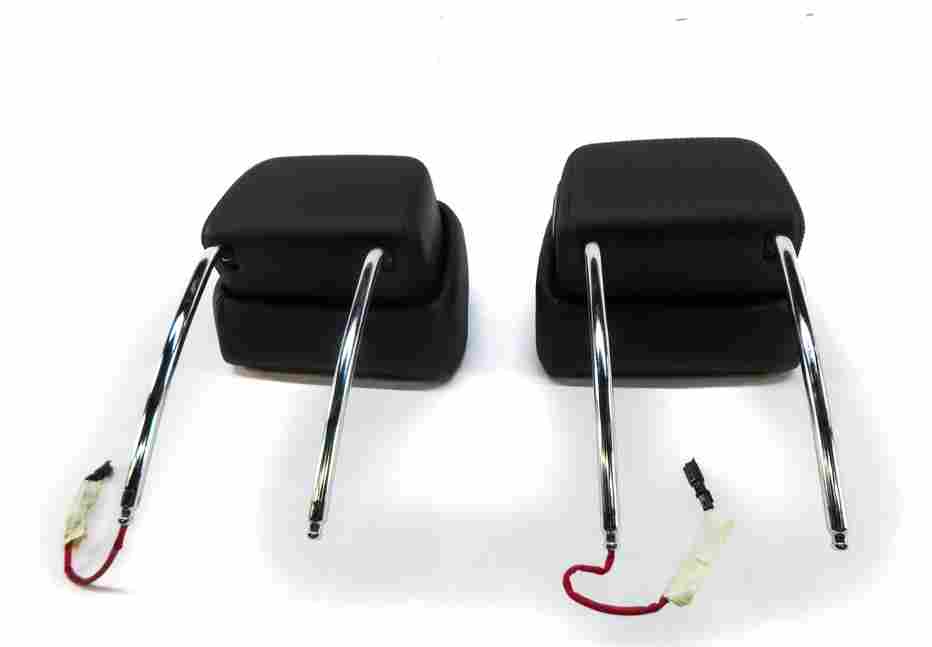 Thumbnail 4: 2011-2013 BMW 5 SERIES GT (F07 F10) FRONT LEFT & RIGHT SEAT HEADREST SET (BLACK)