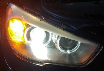 Thumbnail 2: 2010-2017 BMW 535iGT 550iGT (F07) RIGHT FRONT XENON HID ADAPTIVE HEADLIGHT LAMP