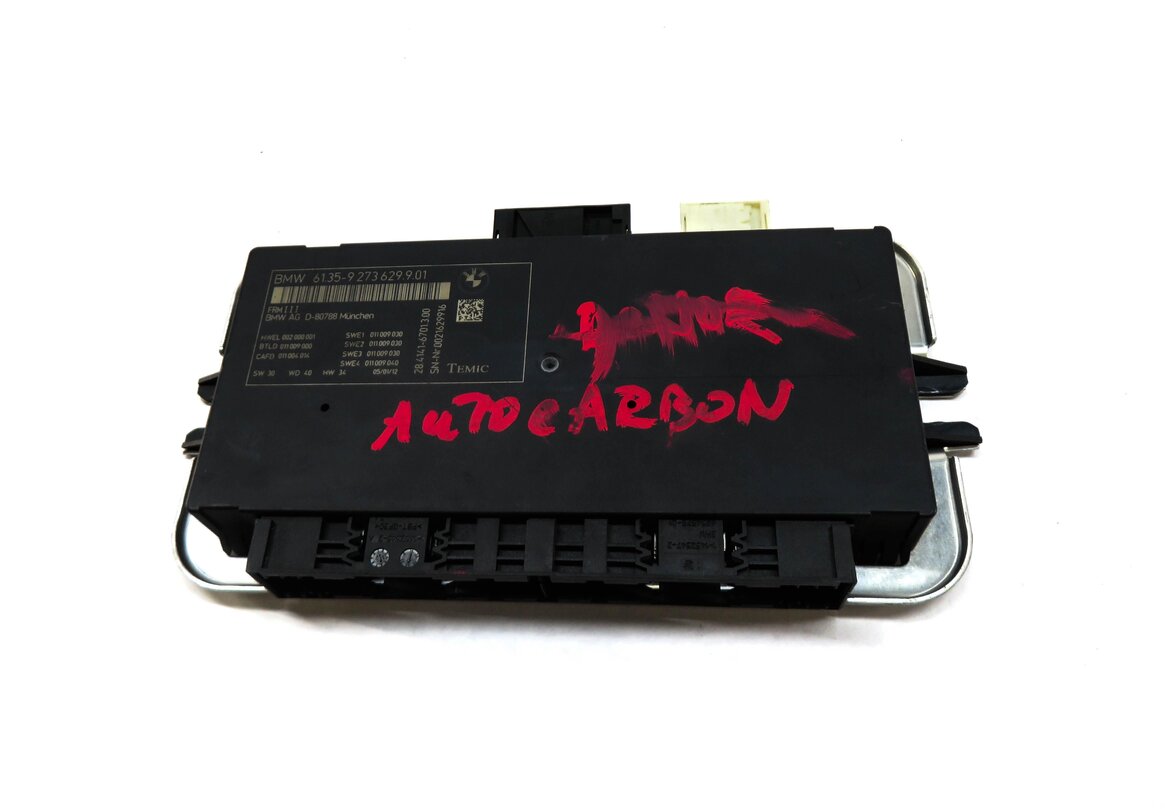 Thumbnail 3: 10-17 BMW 5 6 7 M5 X3 X4 (F06 F10 F12 F25 F26) FRM III BODY LIGHT CONTROL MODULE