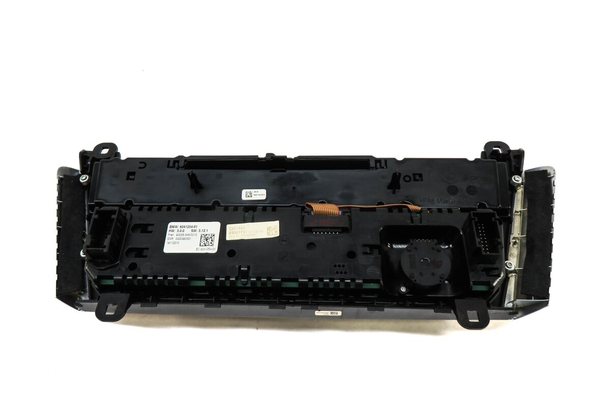 Thumbnail 4: 09-13 BMW 535iGT 550iGT 7 SERIES (F01 F07) FRONT HEATER A/C TEMPERATURE CONTROL