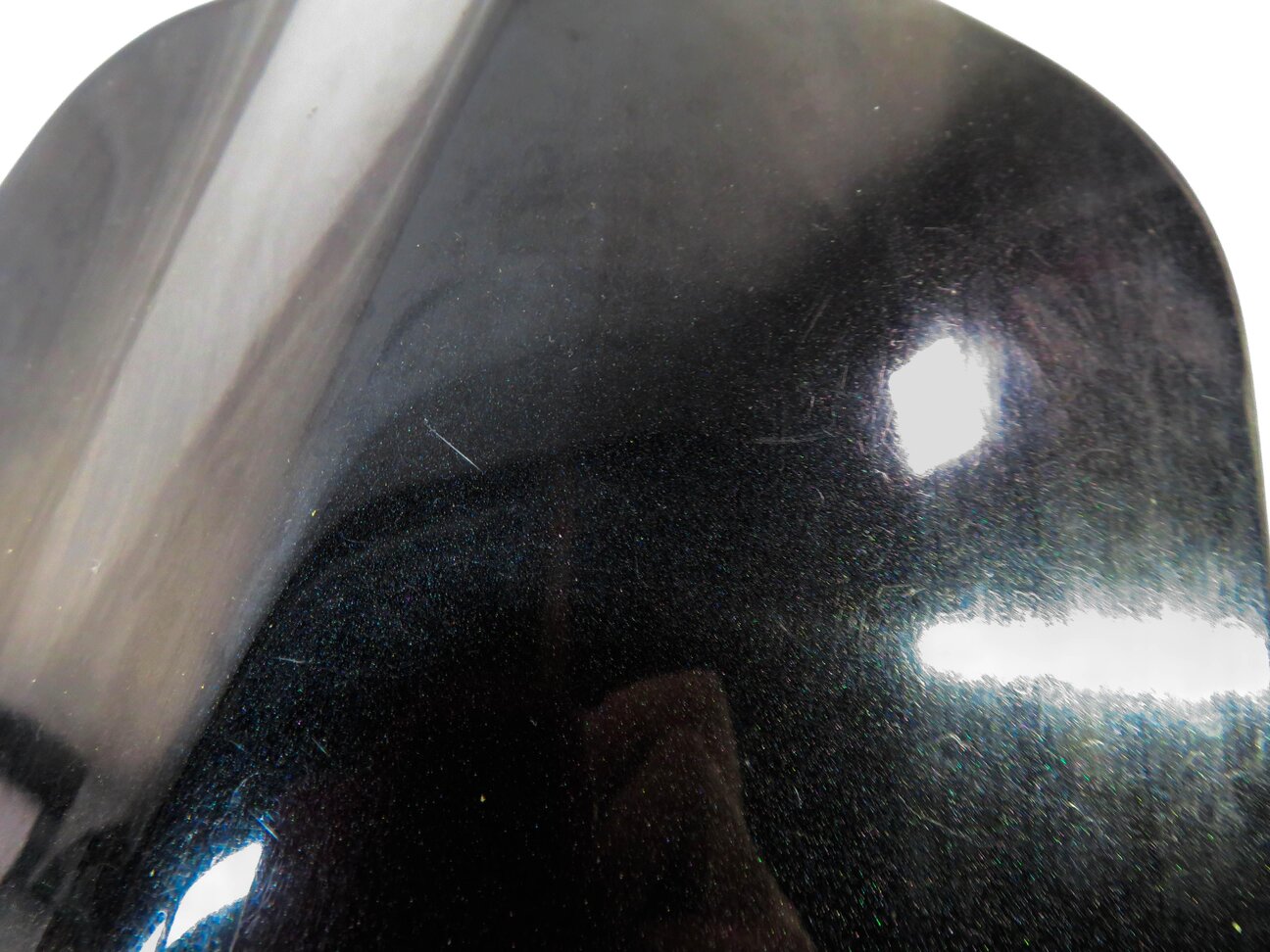 Thumbnail 5: 10-17 BMW 535iGT 550iGT (F07) FUEL TANK DOOR TRIM COVER (BLACK SAPPHIRE 475)