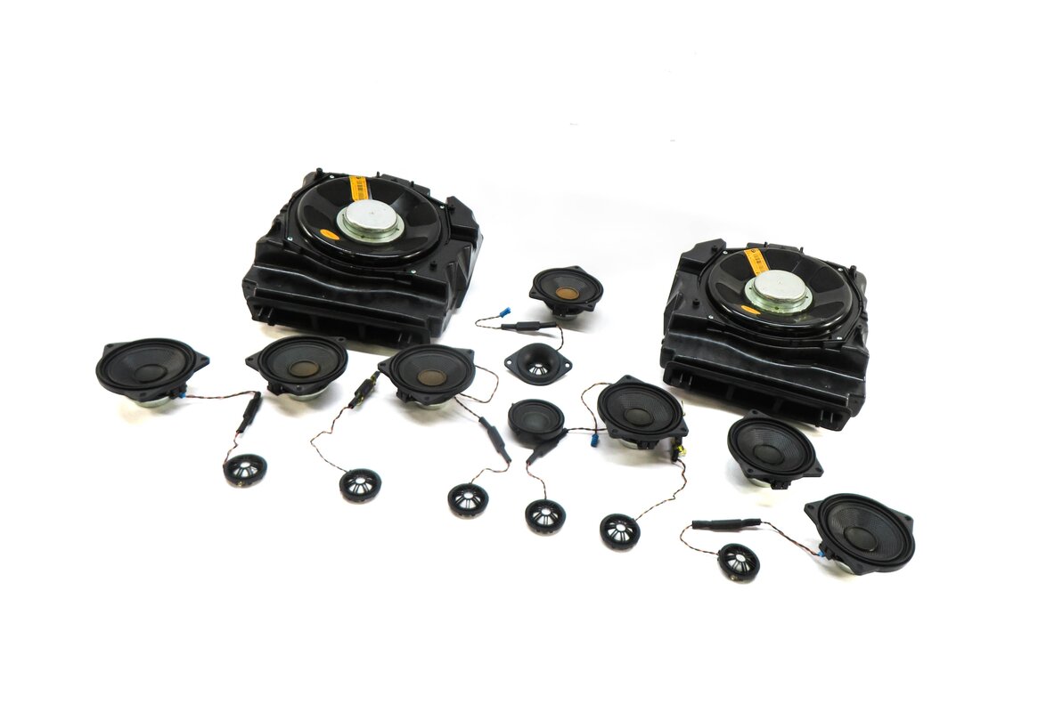 2011 BMW 535iGT (F07) RADIO STEREO AUDIO SUB SUBWOOFER TWEETER SPEAKER SET