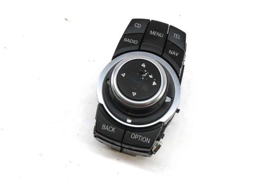 Thumbnail 1: 2010 BMW X5 (E70) RADIO STEREO MEDIA GPS NAVIGATION i-DRIVE CONTROL SWITCH KNOB