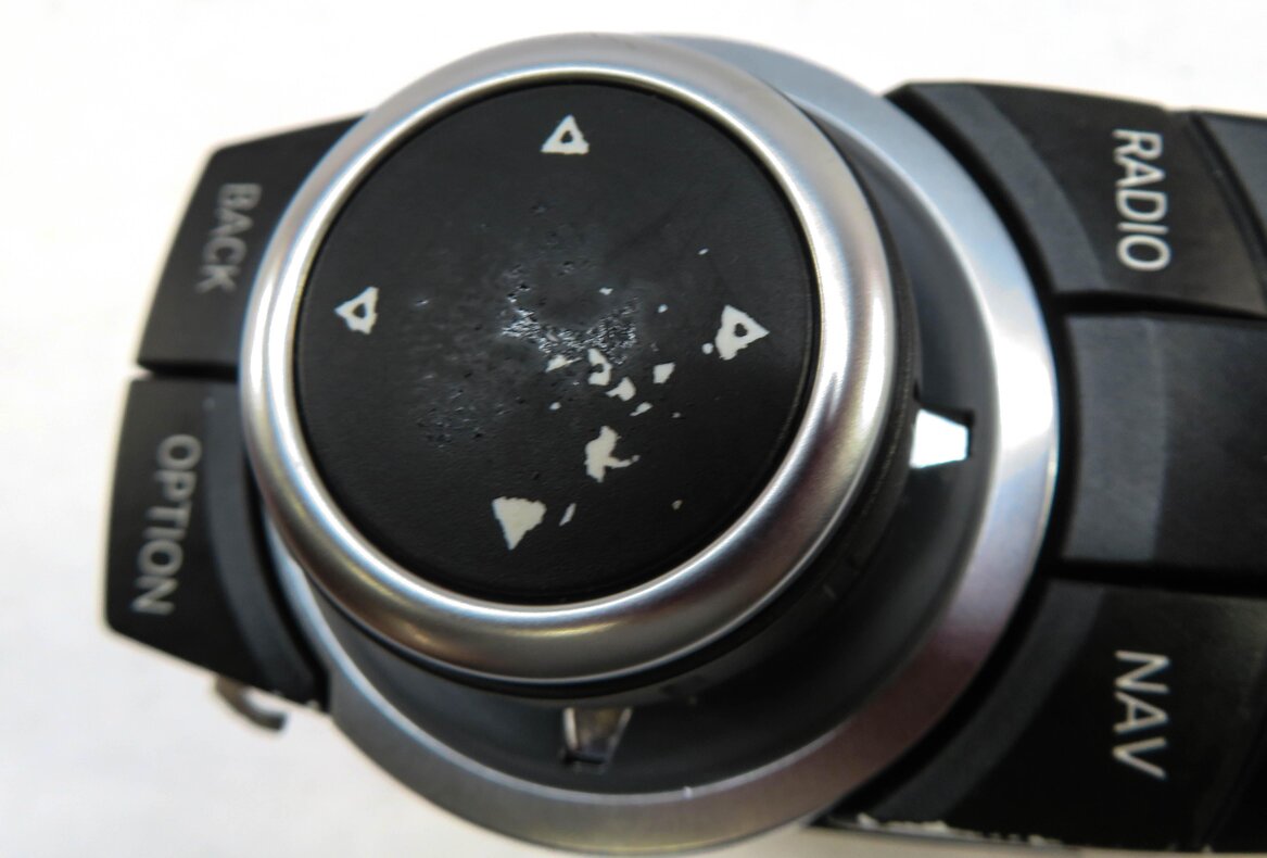 Thumbnail 6: 2010 BMW X5 (E70) RADIO STEREO MEDIA GPS NAVIGATION i-DRIVE CONTROL SWITCH KNOB
