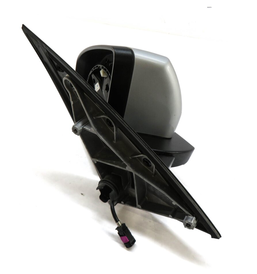 Thumbnail 4: 2010-2013 BMW X5 (E70) LEFT P-FOLD AUTODIM CAMERA HEATED DOOR MIRROR (SILVER)