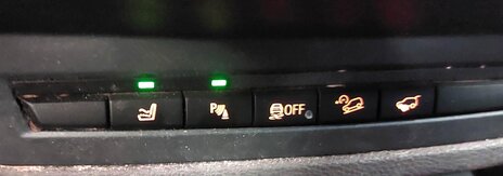 Thumbnail 2: 2010 BMW X5 (E70) PDC TRACTION HILL DESCENT TRUNK OPEN RELEASE SWITCH BUTTON