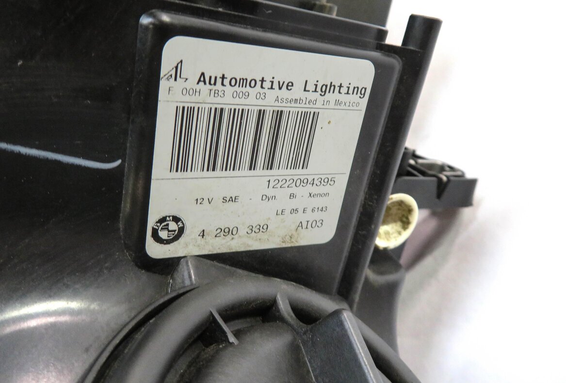 Thumbnail 7: 07-11 BMW X5 (E70) LEFT DRIVER XENON HID ADAPTIVE DYNAMIC HEADLIGHT LIGHT LAMP