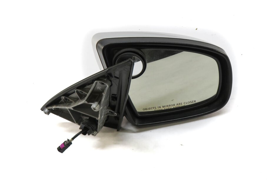 Thumbnail 3: 2010-2013 BMW X5 (E70) RIGHT P-FOLD AUTODIM CAMERA HEATED DOOR MIRROR (SILVER)