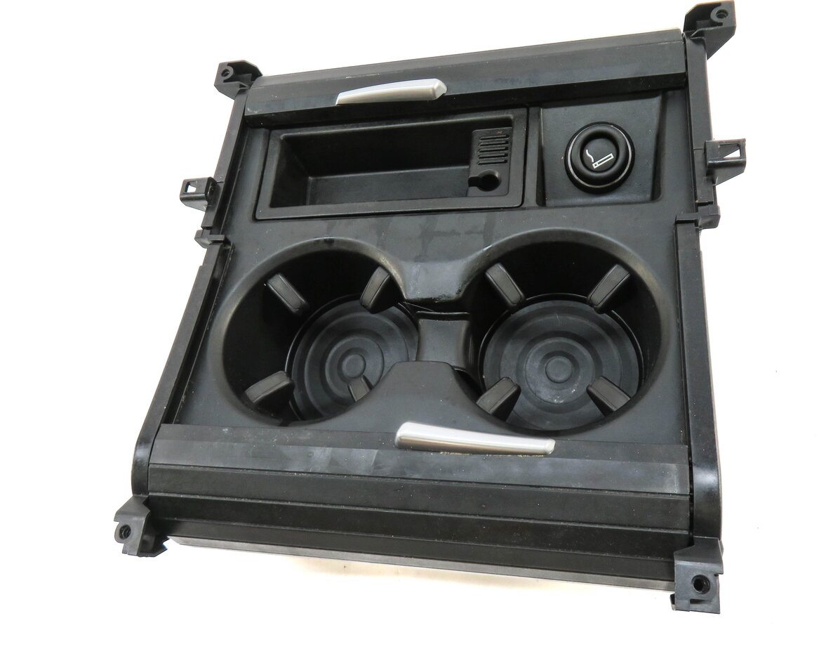 Thumbnail 7: 2010 BMW X5 (E70) FRONT CENTER CONSOLE DRINK CUP HOLDER ASHTRAY COMPARTMENT