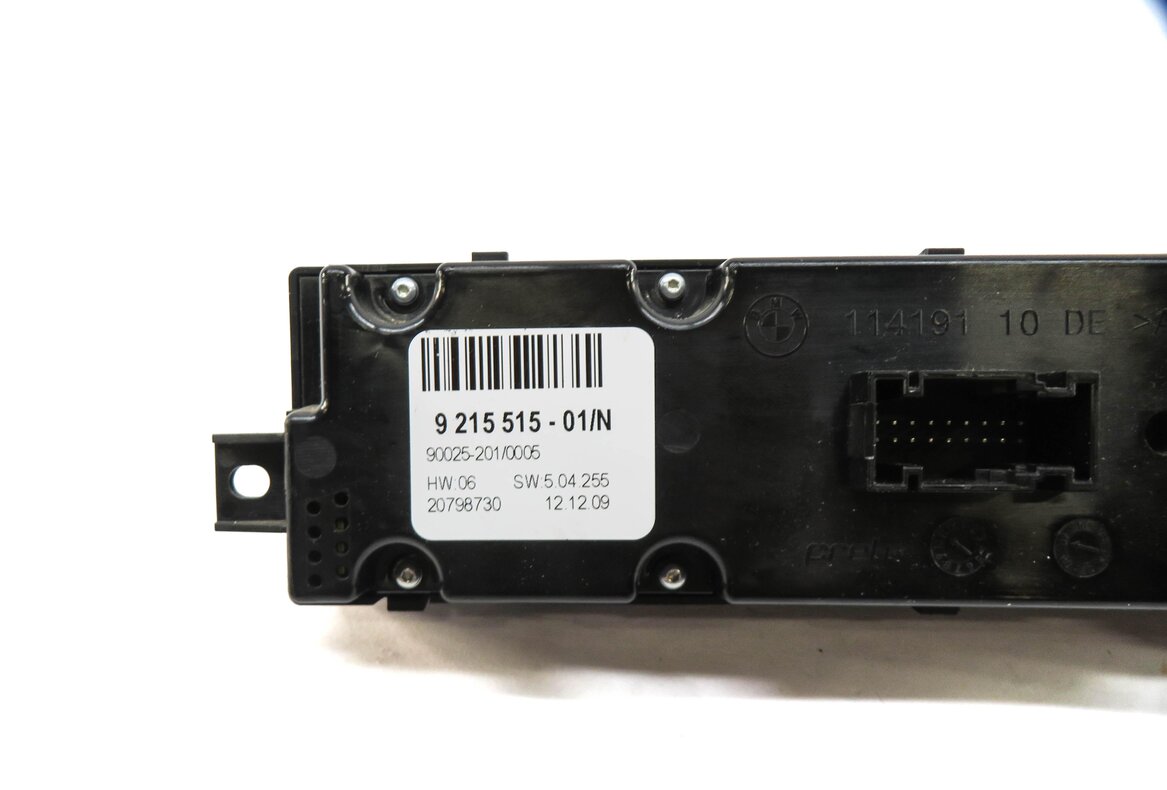 Thumbnail 6: 2007-2013 BMW X5 (E70) REAR HEATER A/C TEMPERATURE CLIMATE CONTROL (HEATED SEAT)
