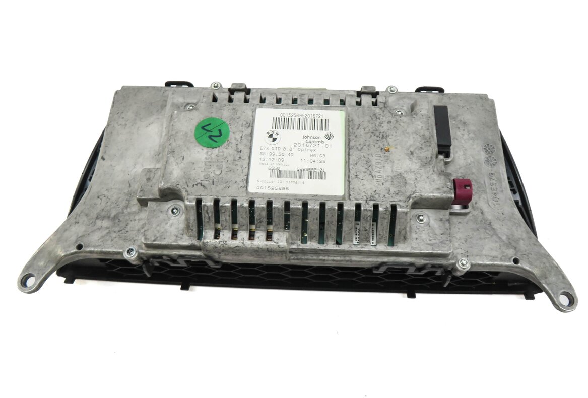 Thumbnail 5: 10-14 X5 X5M X6 X6M (E70 E71 E72) 8.8" FRONT GPS NAVIGATION MEDIA DISPLAY SCREEN