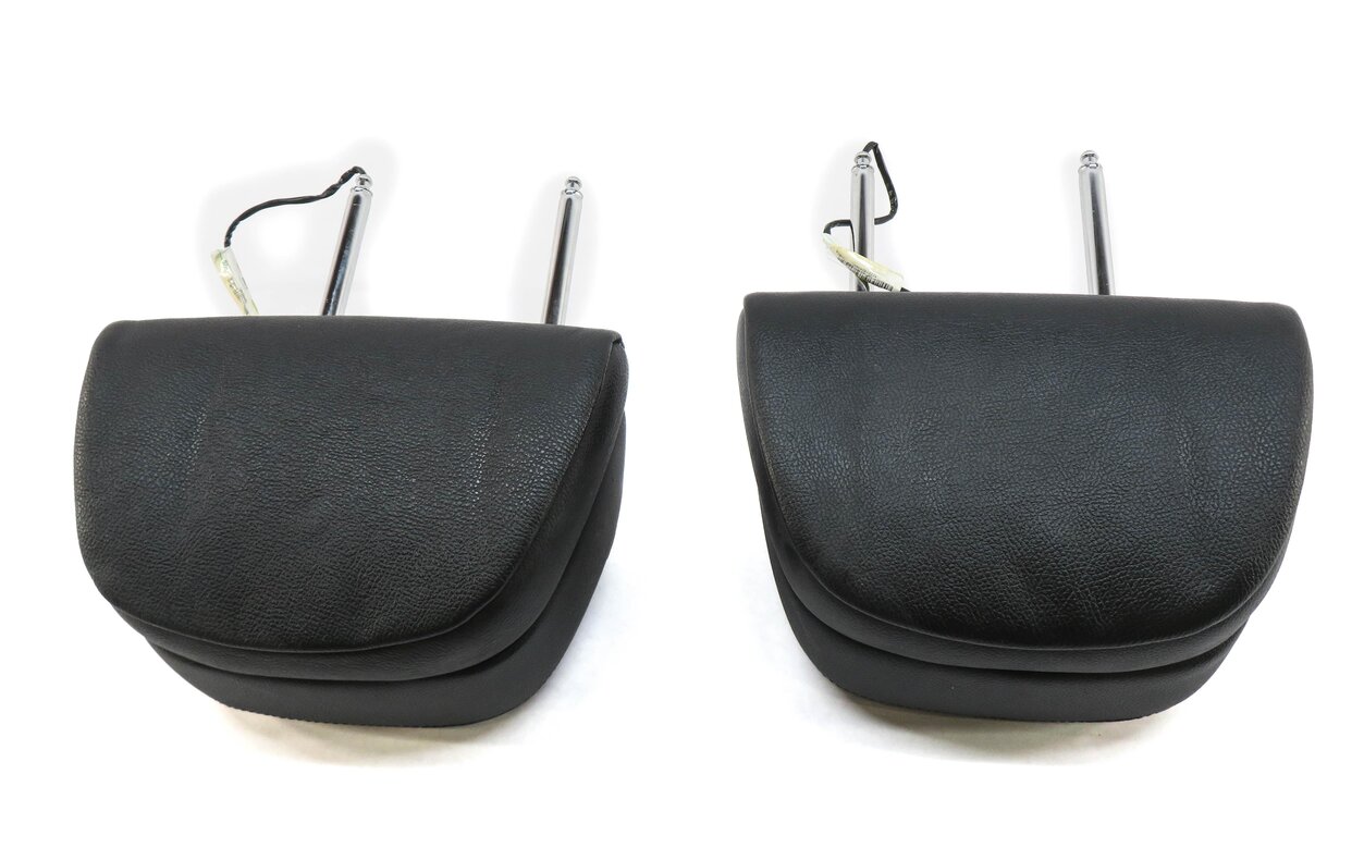 Thumbnail 3: 2009-2014 BMW X5 X6 (E70 E71 E72) FRONT LEFT & RIGHT SEAT HEADREST SET-2 (BLACK)
