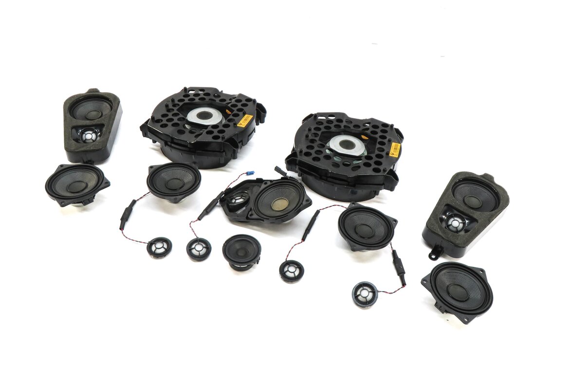 2010 BMW X5 (E70) RADIO STEREO AUDIO SUB SUBWOOFER TWEETER SPEAKER SET-14