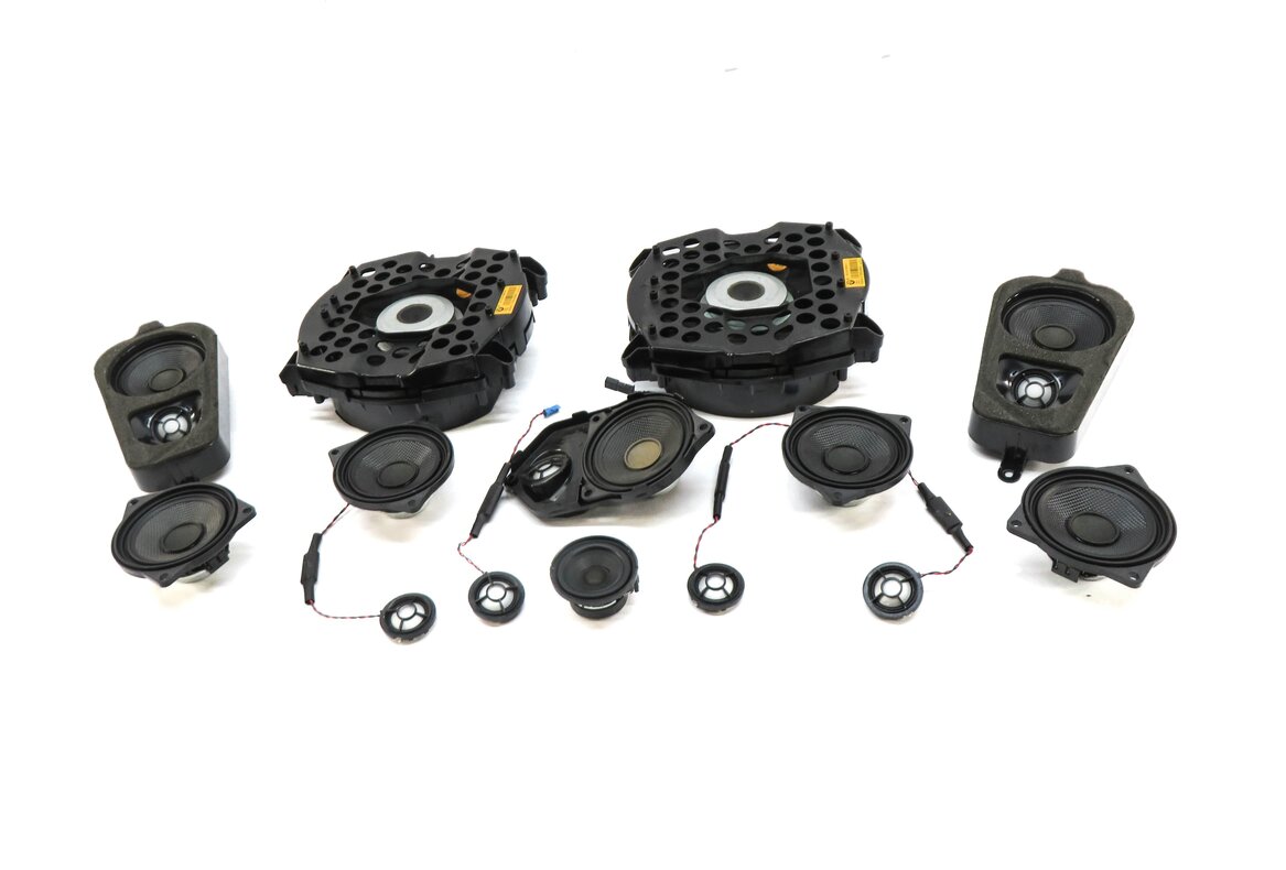 Thumbnail 2: 2010 BMW X5 (E70) RADIO STEREO AUDIO SUB SUBWOOFER TWEETER SPEAKER SET-14