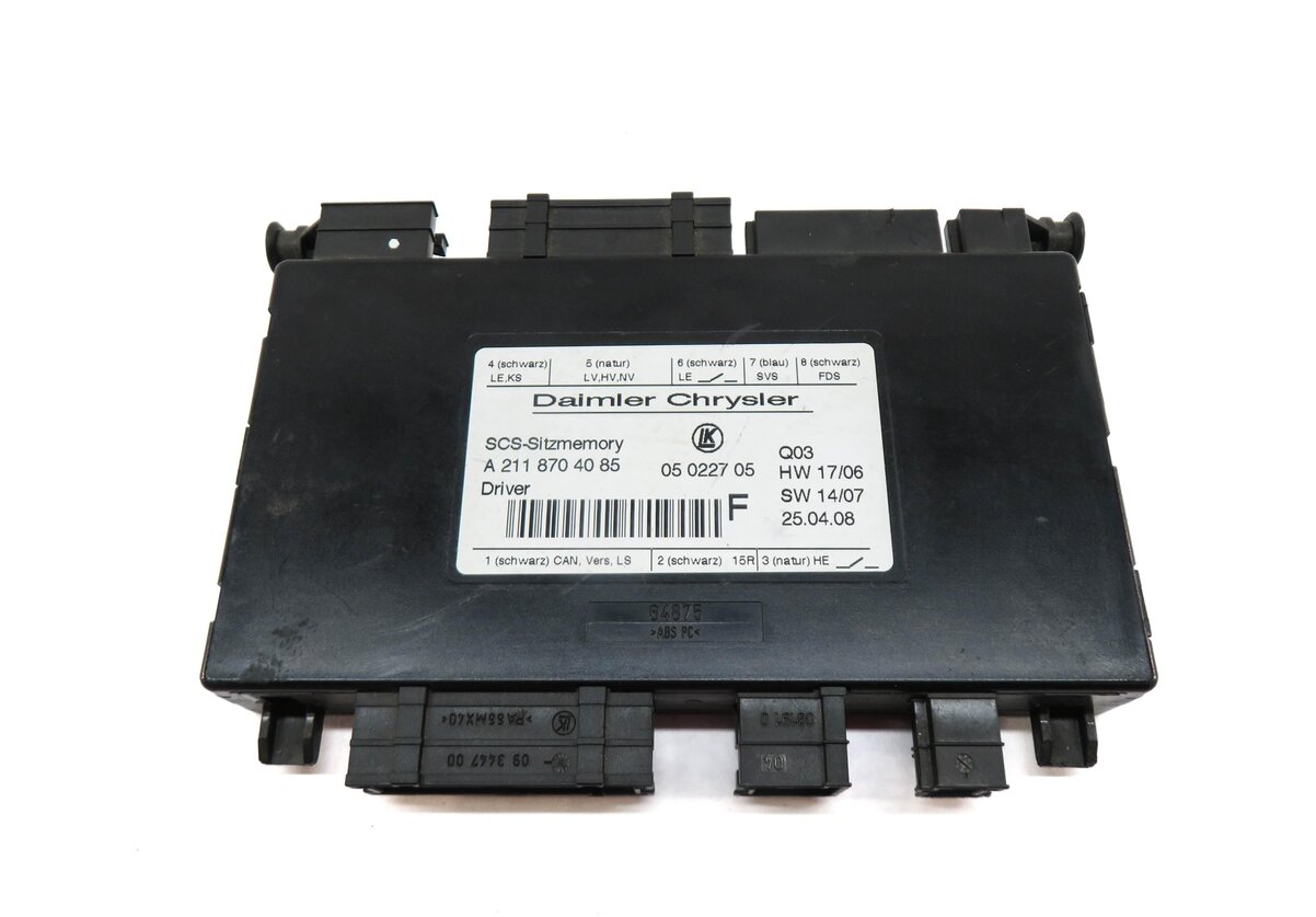 Thumbnail 2: 2008 MERCEDES GL450 (X164) LEFT FRONT DRIVER SEAT CONTROL MODULE