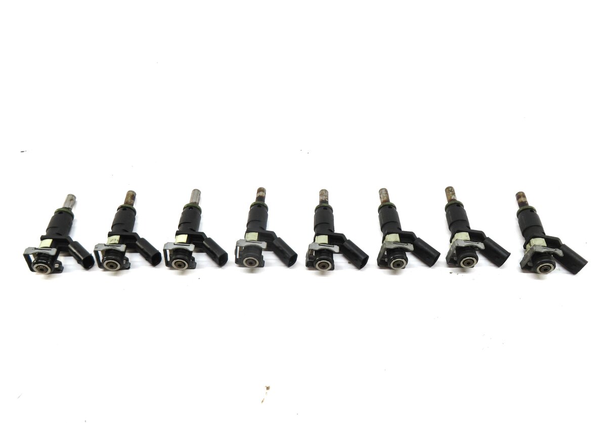 Thumbnail 2: 2006-2012 MERCEDES C E G GL ML S SL (W204 W212 W221 W164 X164) FUEL INJECTOR SET