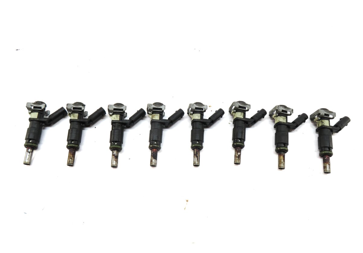 Thumbnail 3: 2006-2012 MERCEDES C E G GL ML S SL (W204 W212 W221 W164 X164) FUEL INJECTOR SET