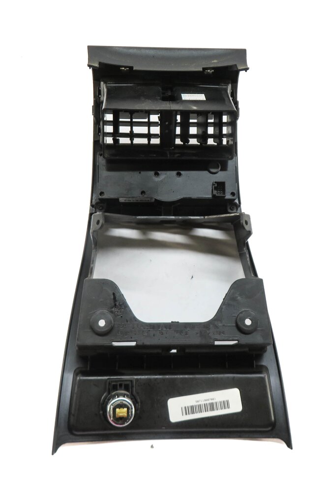 Thumbnail 5: 2008 MERCEDES GL450 (X164) REAR CENTER CONSOLE HEATER CONTROL w/ TRIM (BLACK)