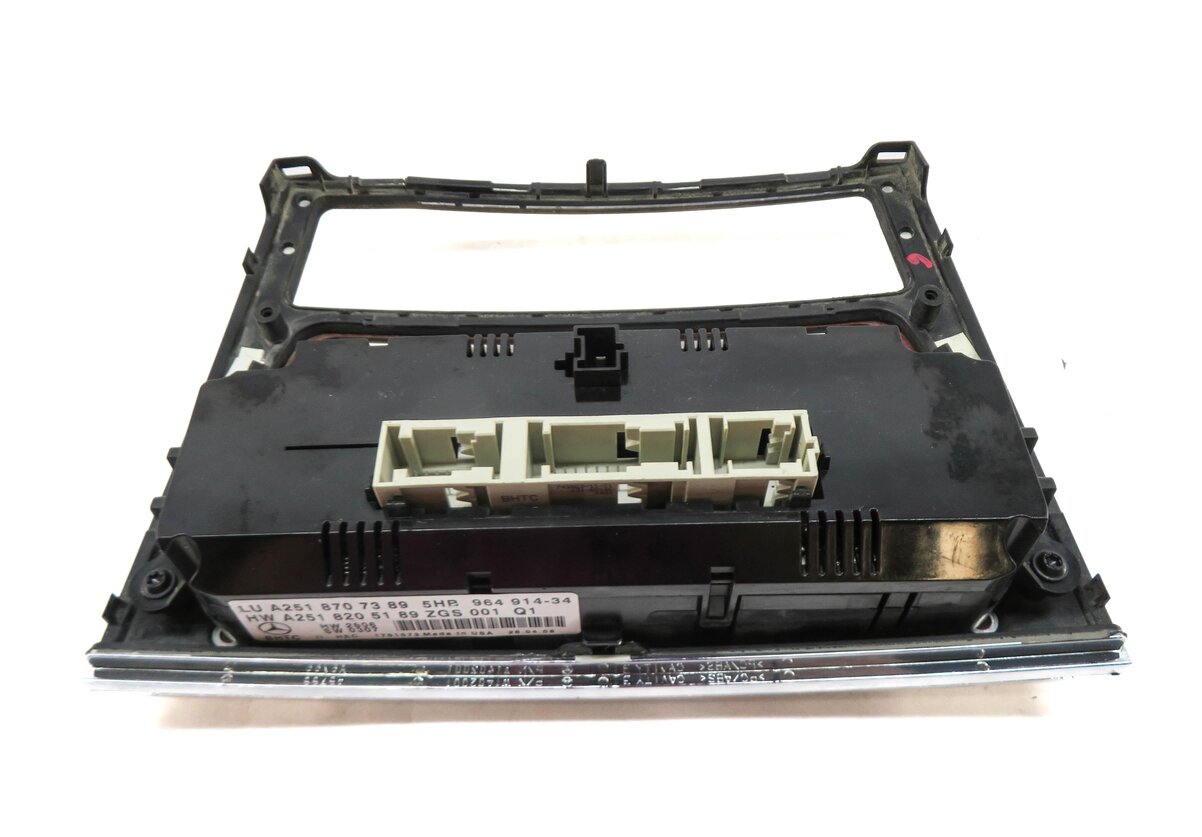 Thumbnail 6: 2007-2008 MERCEDES GL CLASS (X164) FRONT HEATER A/C TEMPERATURE CLIMATE CONTROL
