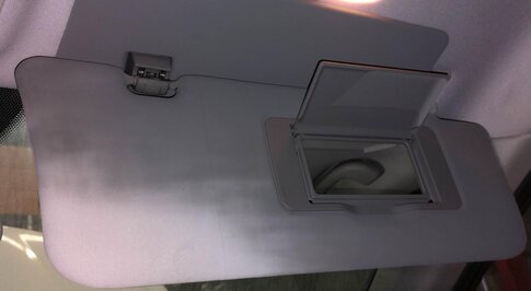 Thumbnail 3: 06-12 MERCEDES GL ML CLASS (W164 X164) FRONT LEFT & RIGHT SUNVISOR SET (GRAY)
