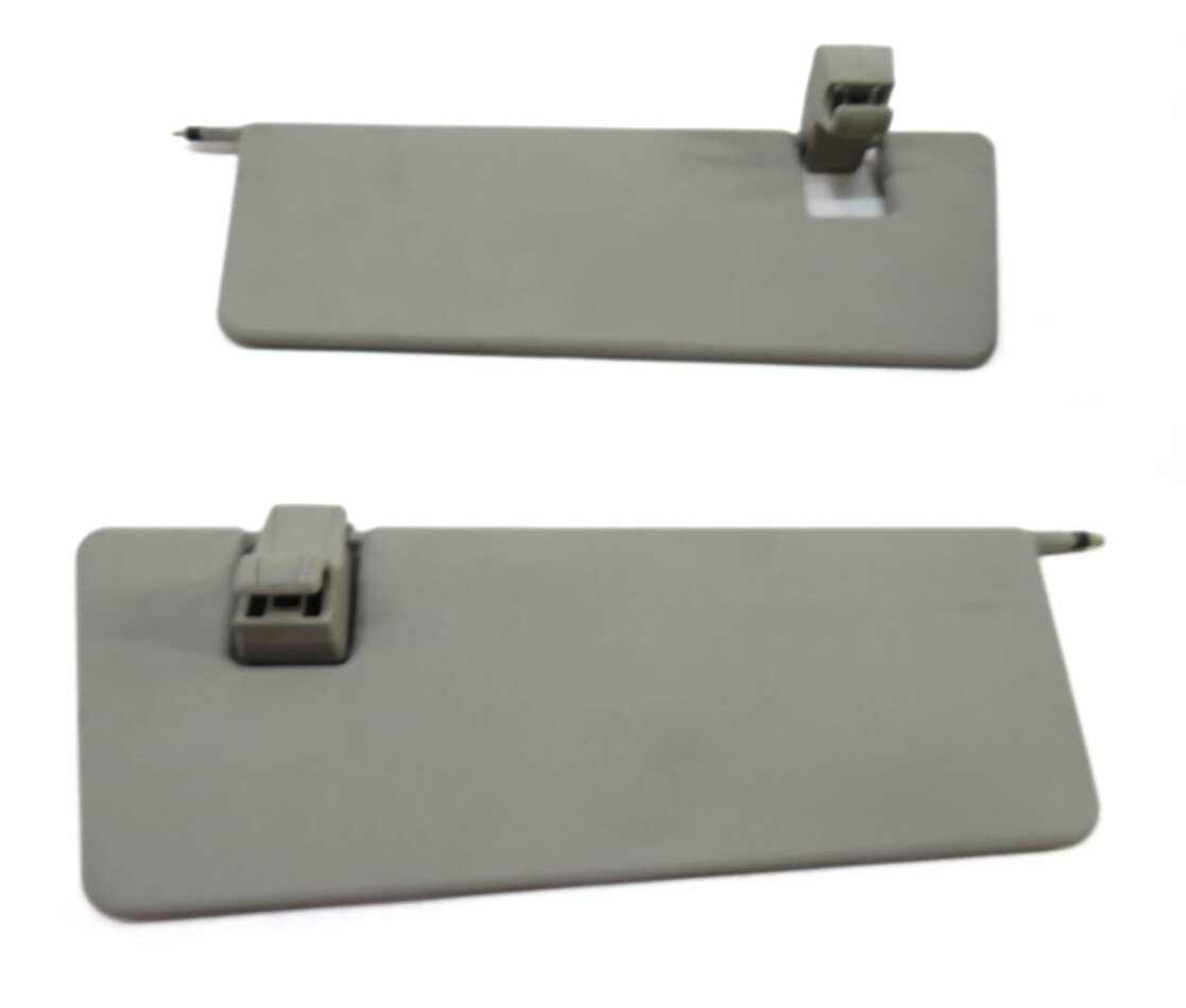 Thumbnail 5: 06-12 MERCEDES GL ML CLASS (W164 X164) FRONT LEFT & RIGHT SUNVISOR SET (GRAY)