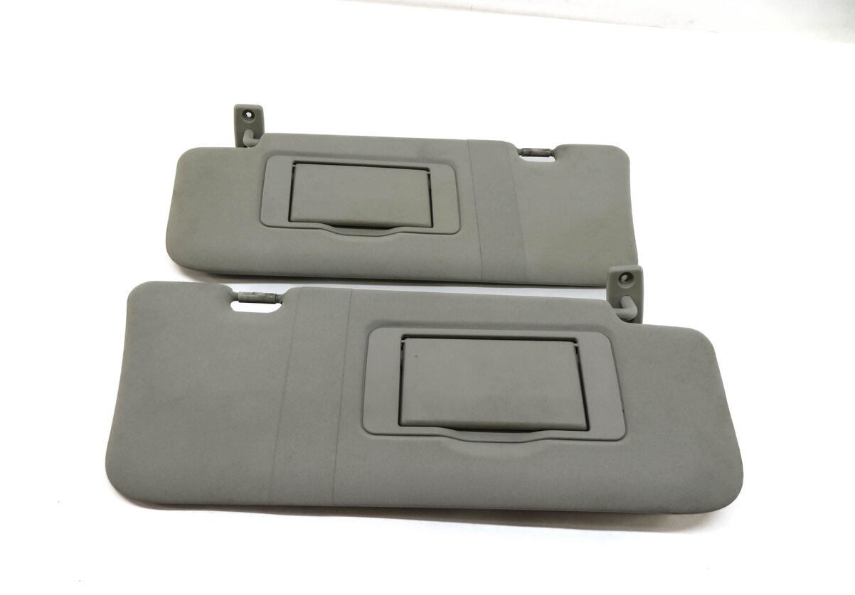 Thumbnail 7: 06-12 MERCEDES GL ML CLASS (W164 X164) FRONT LEFT & RIGHT SUNVISOR SET (GRAY)