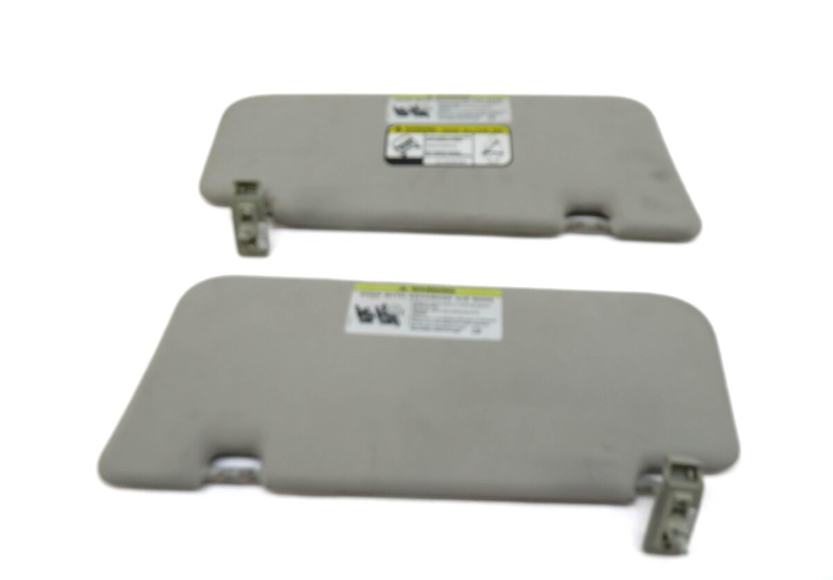 Thumbnail 9: 06-12 MERCEDES GL ML CLASS (W164 X164) FRONT LEFT & RIGHT SUNVISOR SET (GRAY)