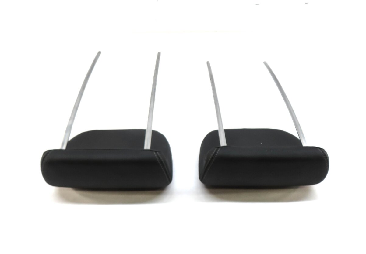 Thumbnail 4: 2007-2012 MERCEDES GL-CLASS (X164) REAR 3rd THIRD ROW SEAT HEADREST SET (BLACK)