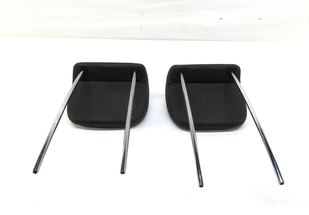 Thumbnail 5: 2007-2012 MERCEDES GL-CLASS (X164) REAR 3rd THIRD ROW SEAT HEADREST SET (BLACK)