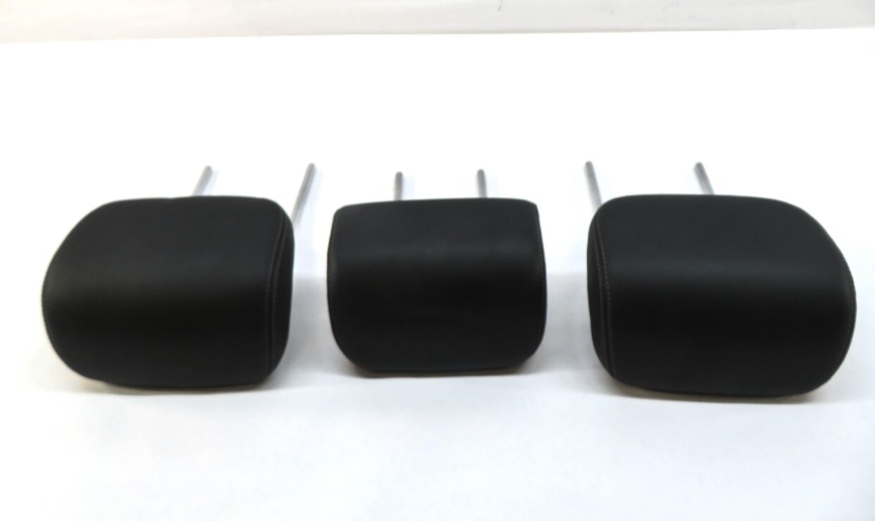 Thumbnail 3: 2007-2012 MERCEDES GL-CLASS (X164) REAR 2nd SECOND ROW SEAT HEADREST SET (BLACK)