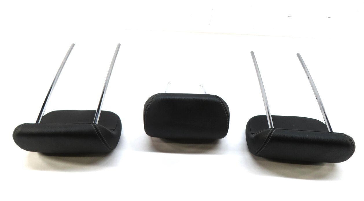 Thumbnail 4: 2007-2012 MERCEDES GL-CLASS (X164) REAR 2nd SECOND ROW SEAT HEADREST SET (BLACK)