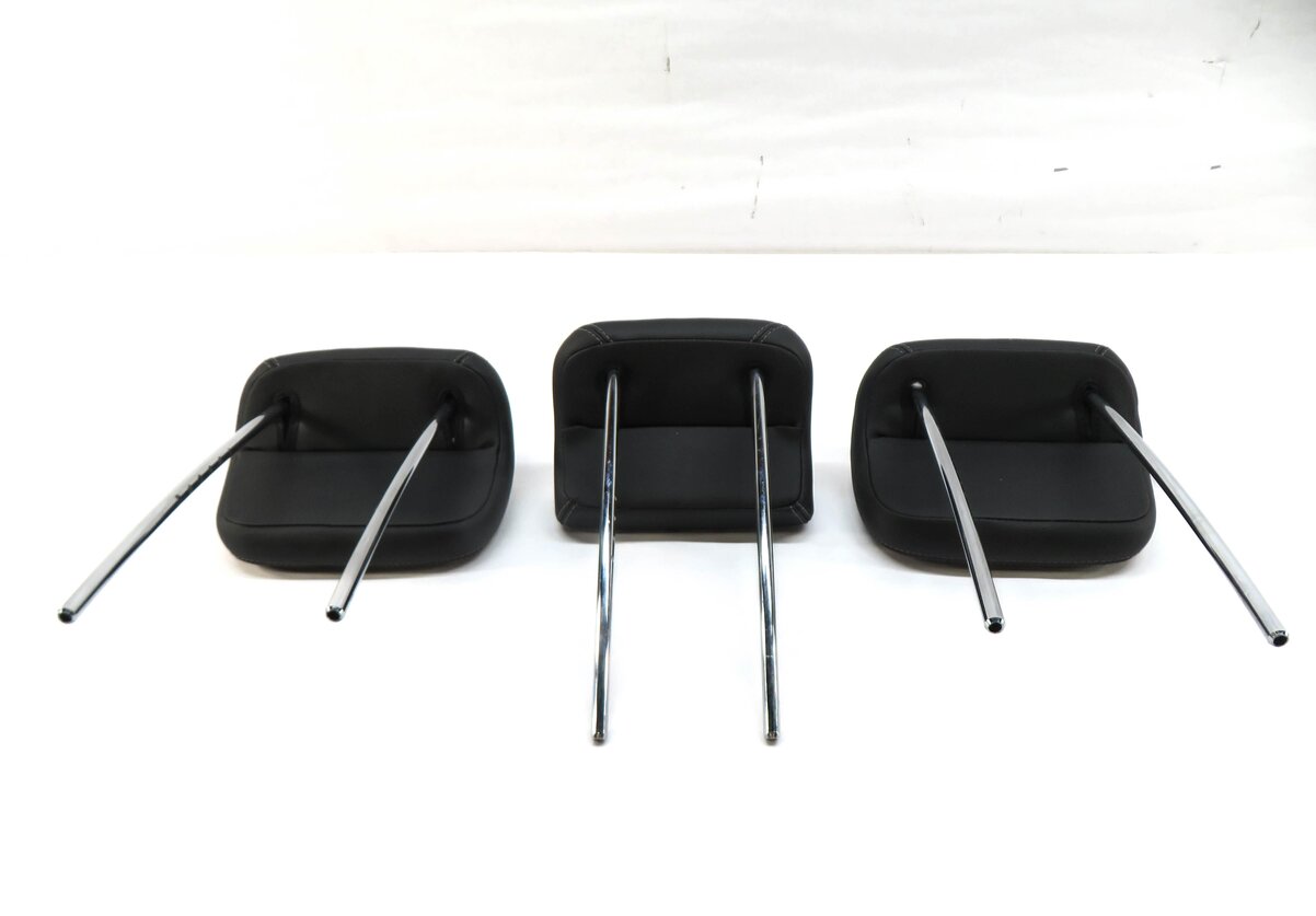 Thumbnail 5: 2007-2012 MERCEDES GL-CLASS (X164) REAR 2nd SECOND ROW SEAT HEADREST SET (BLACK)