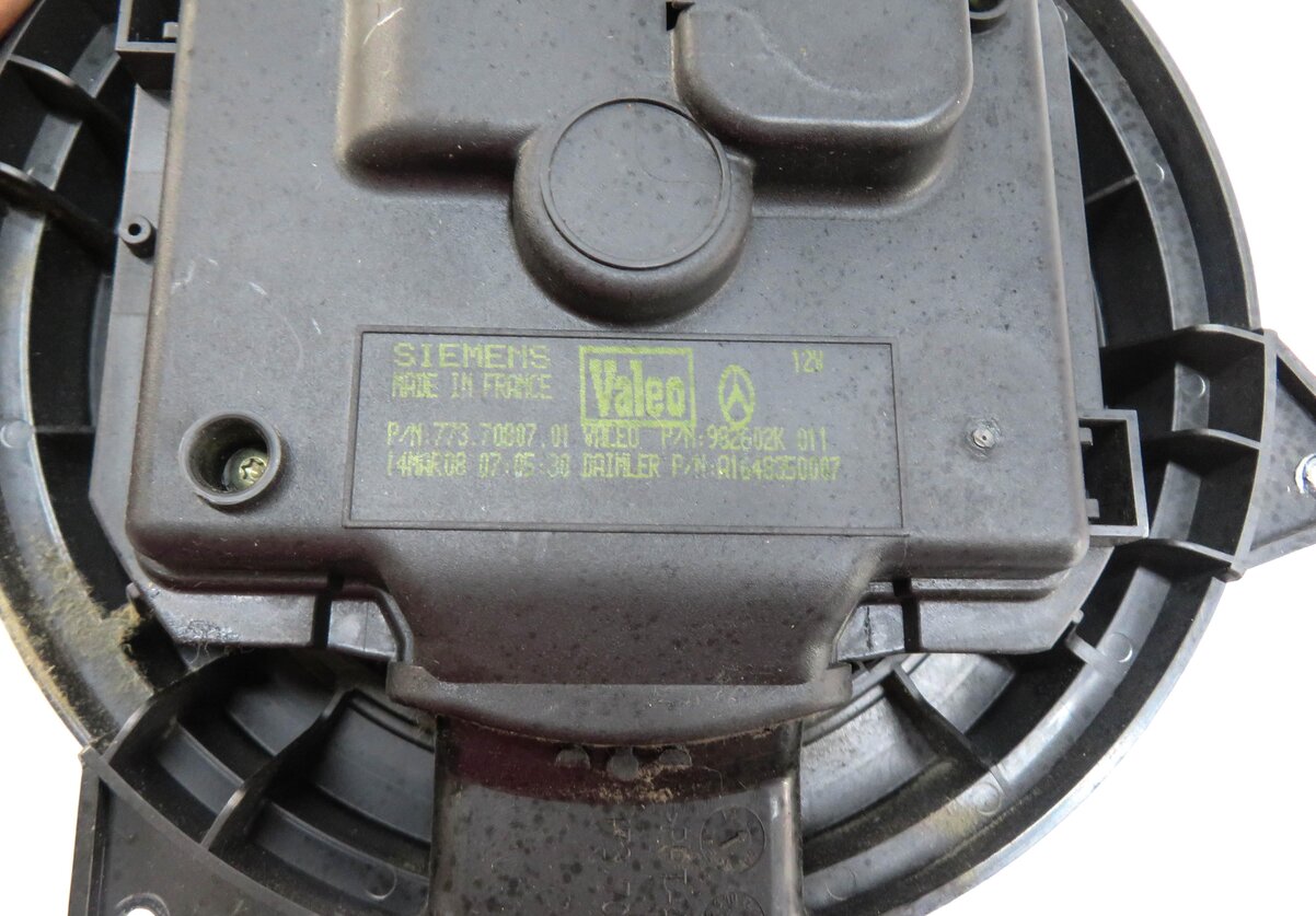 Thumbnail 5: 06-13 MERCEDES GL ML R CLASS (W164 W251 X164) FRONT HEATER A/C BLOWER FAN MOTOR