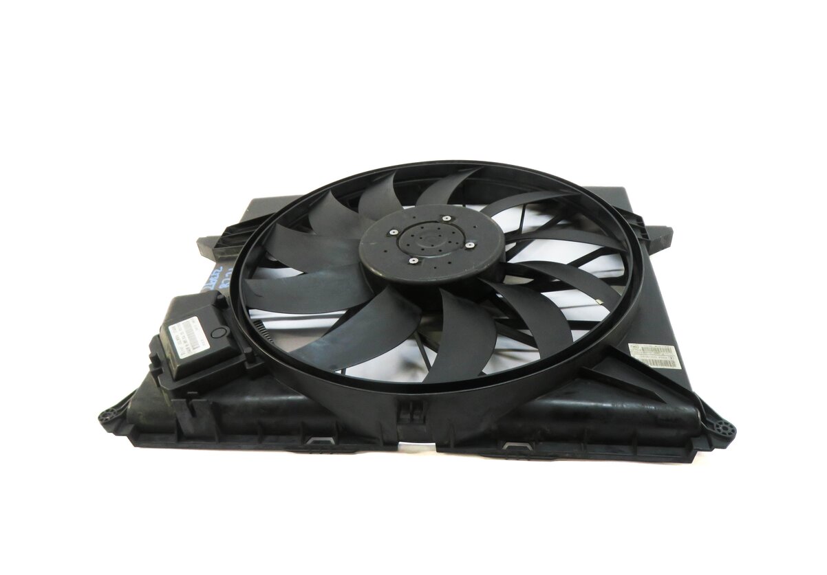 Thumbnail 3: 2007-2012 MERCEDES GL ML R CLASS (X164 W164 W251) RADIATOR COOLING FAN w/ SHROUD