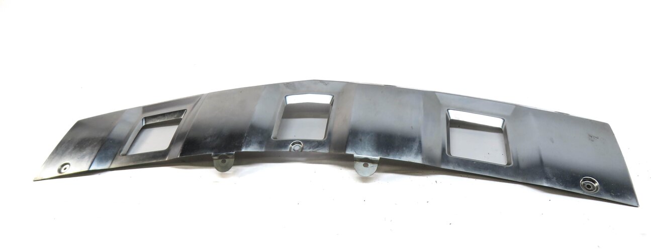 Thumbnail 3: 2008 MERCEDES GL450 (X164) FRONT LOWER BUMPER VALANCE TRIM SCUFF PLATE (CHROME)