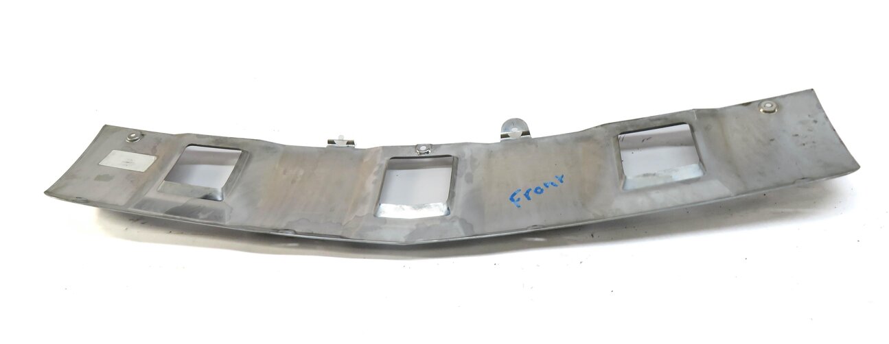 Thumbnail 4: 2008 MERCEDES GL450 (X164) FRONT LOWER BUMPER VALANCE TRIM SCUFF PLATE (CHROME)