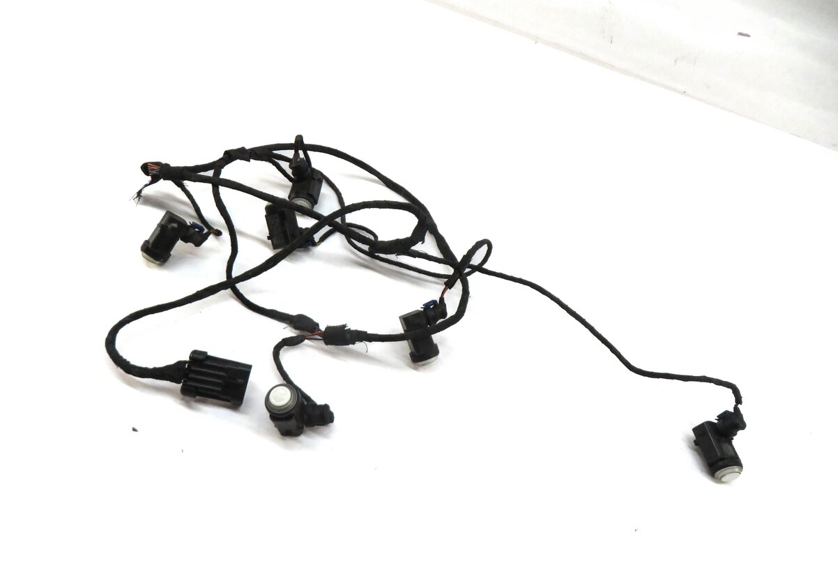 2008 MERCEDES GL450 (X164) FRONT PDC PARK SENSOR SET w/ HARNESS (CALCITE WHITE)